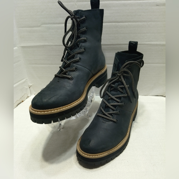 TOMS Frankie lace-up boots #8 - Picture 6 of 14